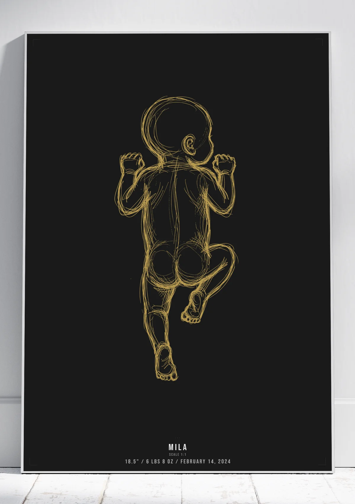 Black & Gold poster