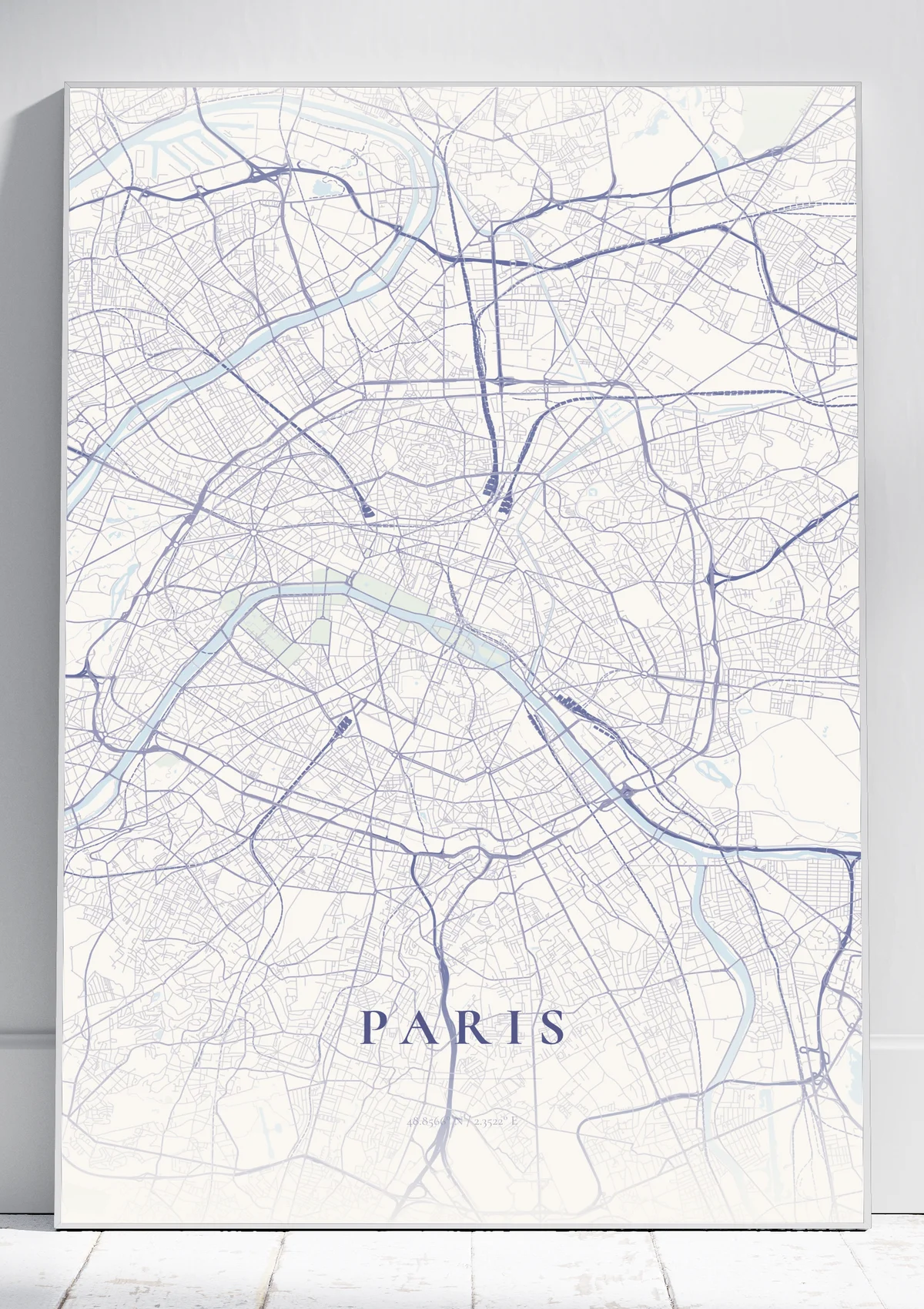 Paris Pastel Dream poster