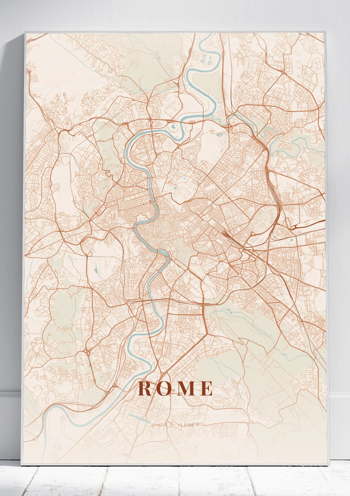 Rome Terracotta poster