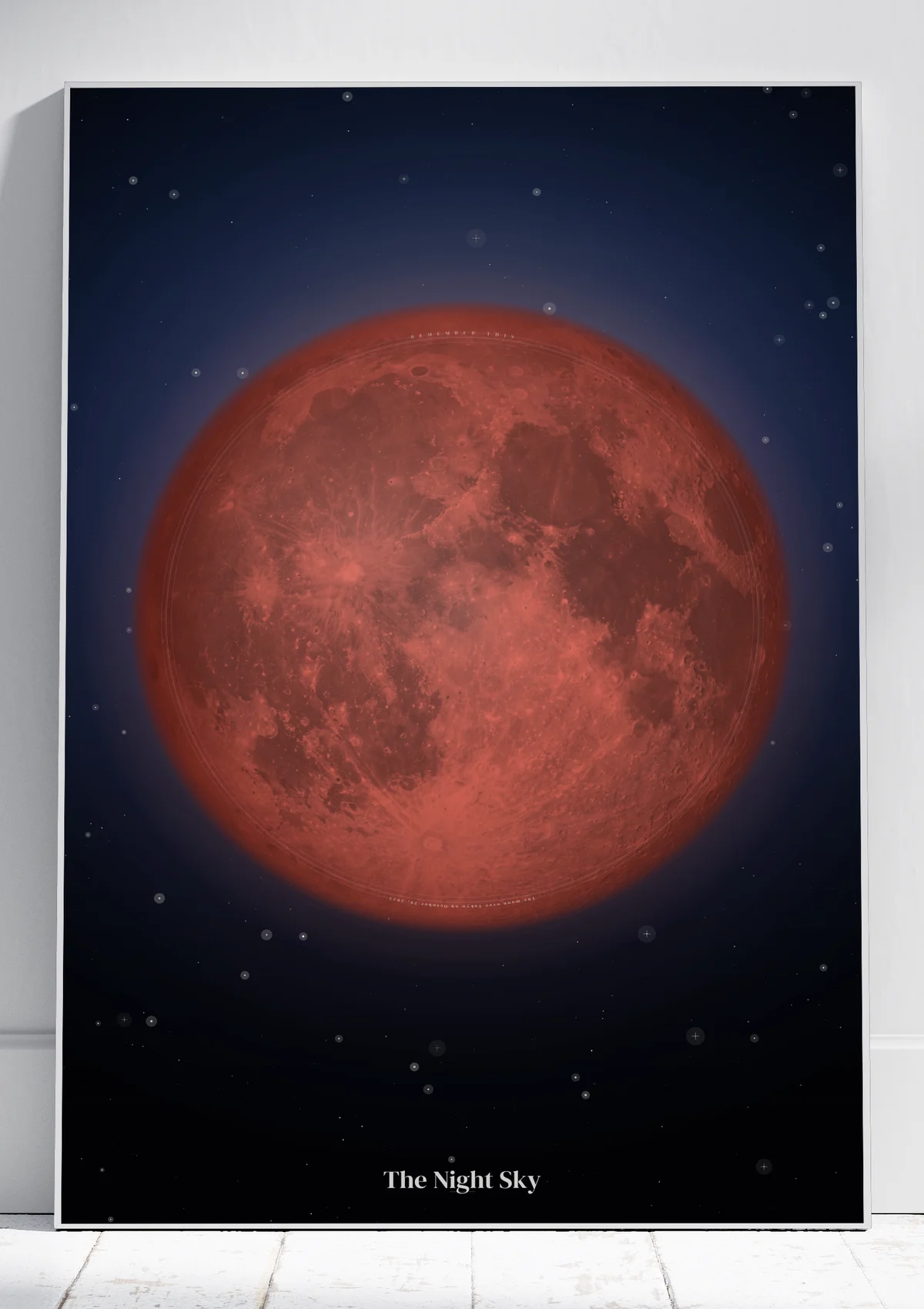 Navy Blood Moon poster