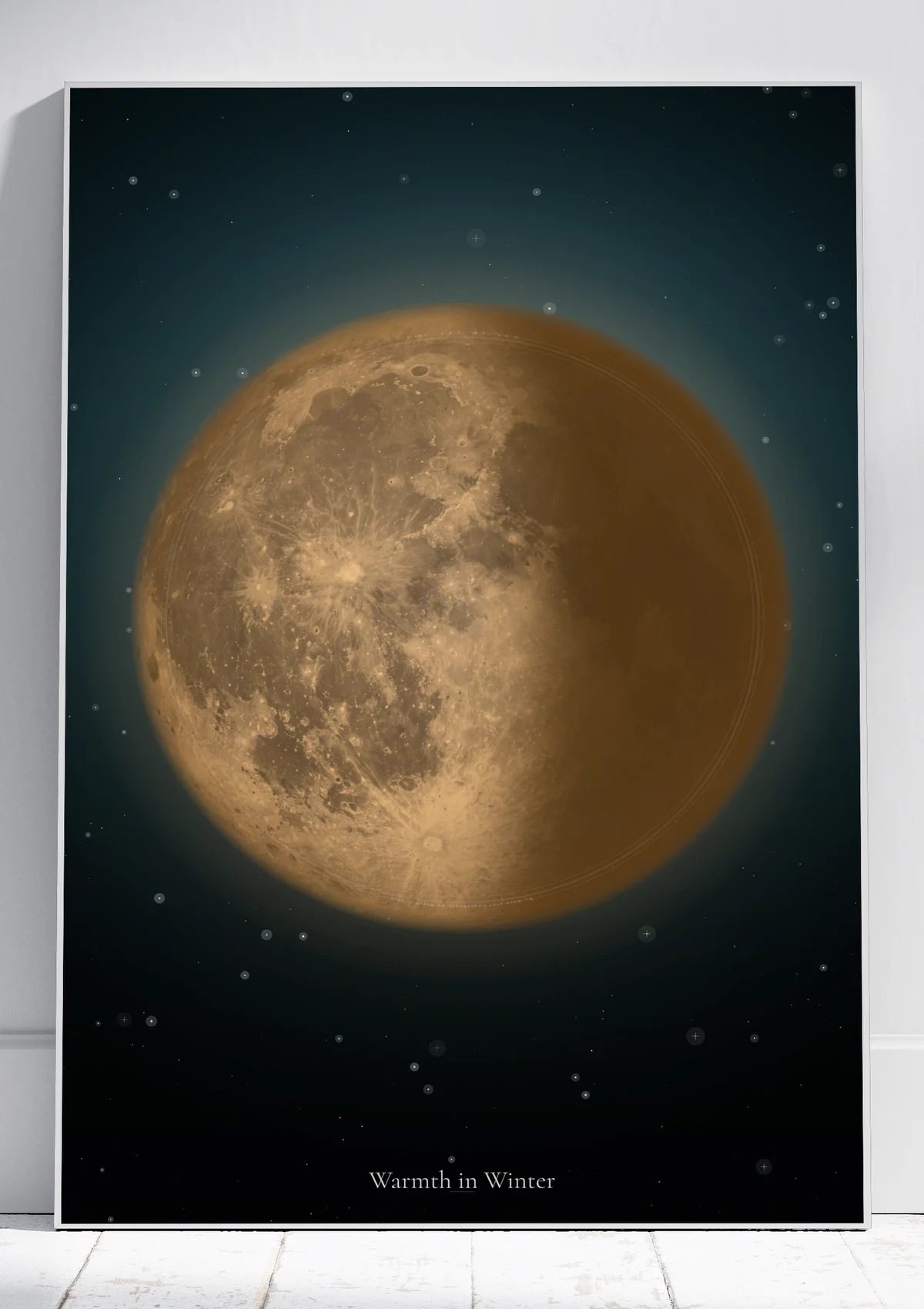 Teal Warm poster