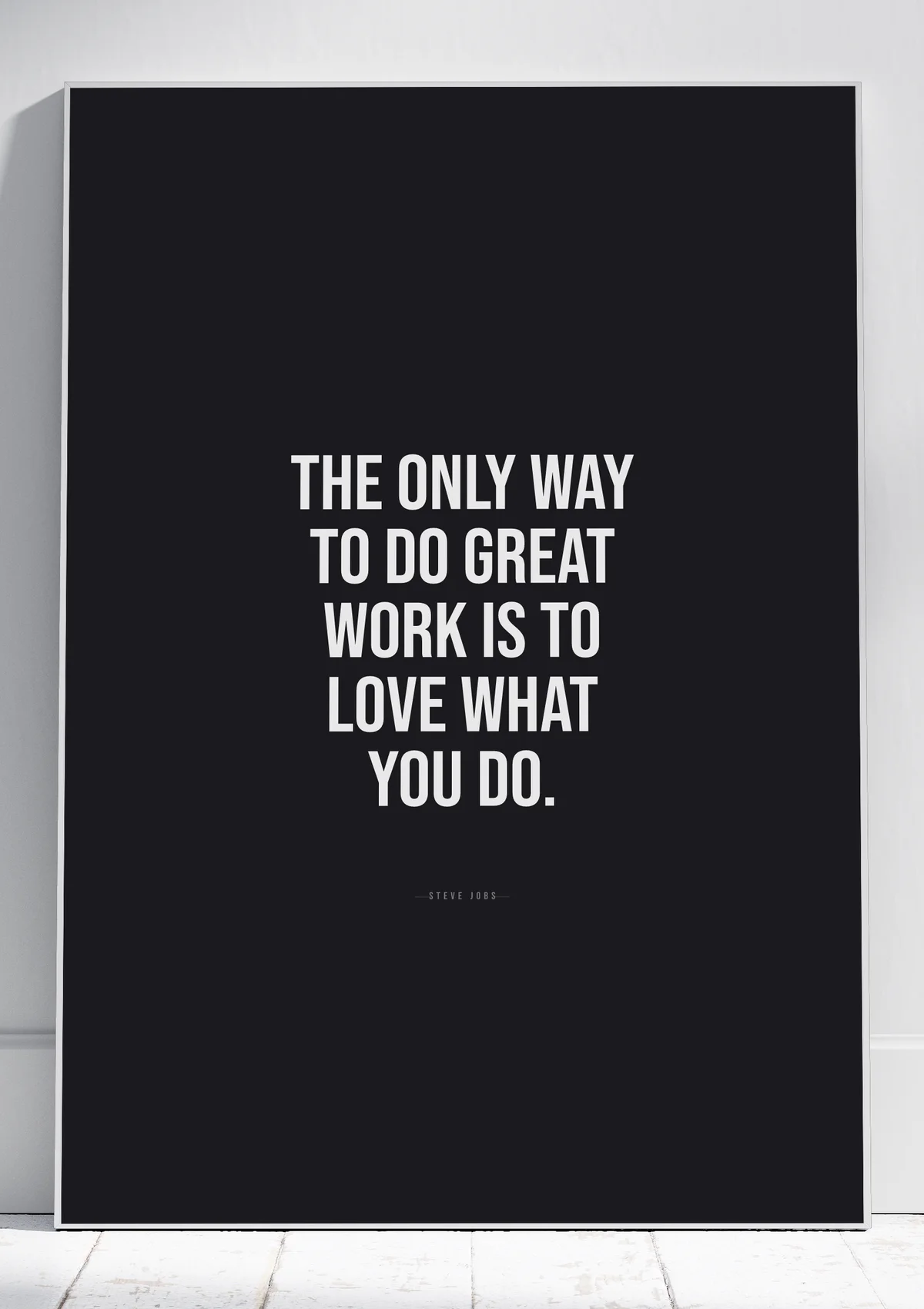 Charcoal Headline poster