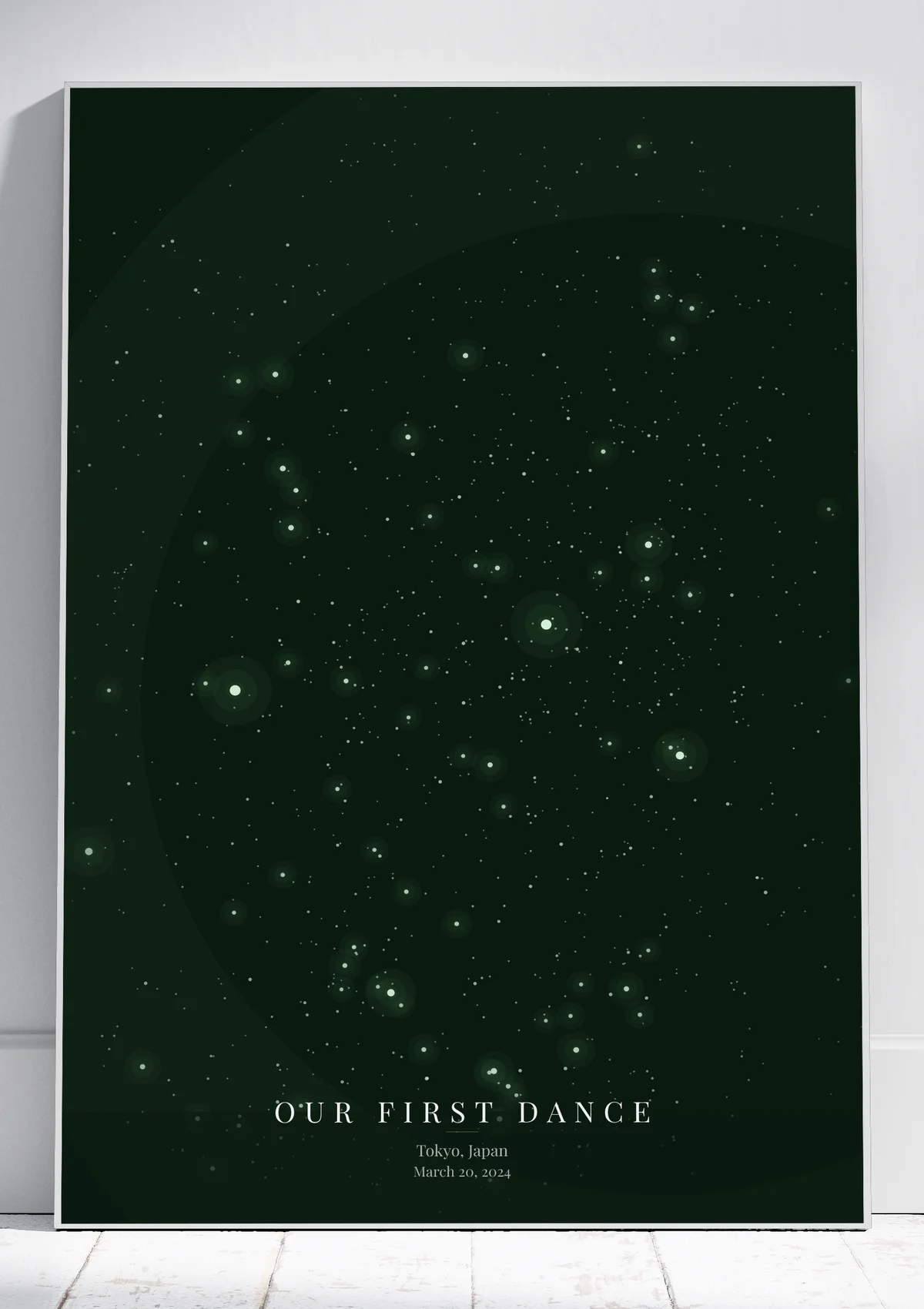 Forest Milky Way poster