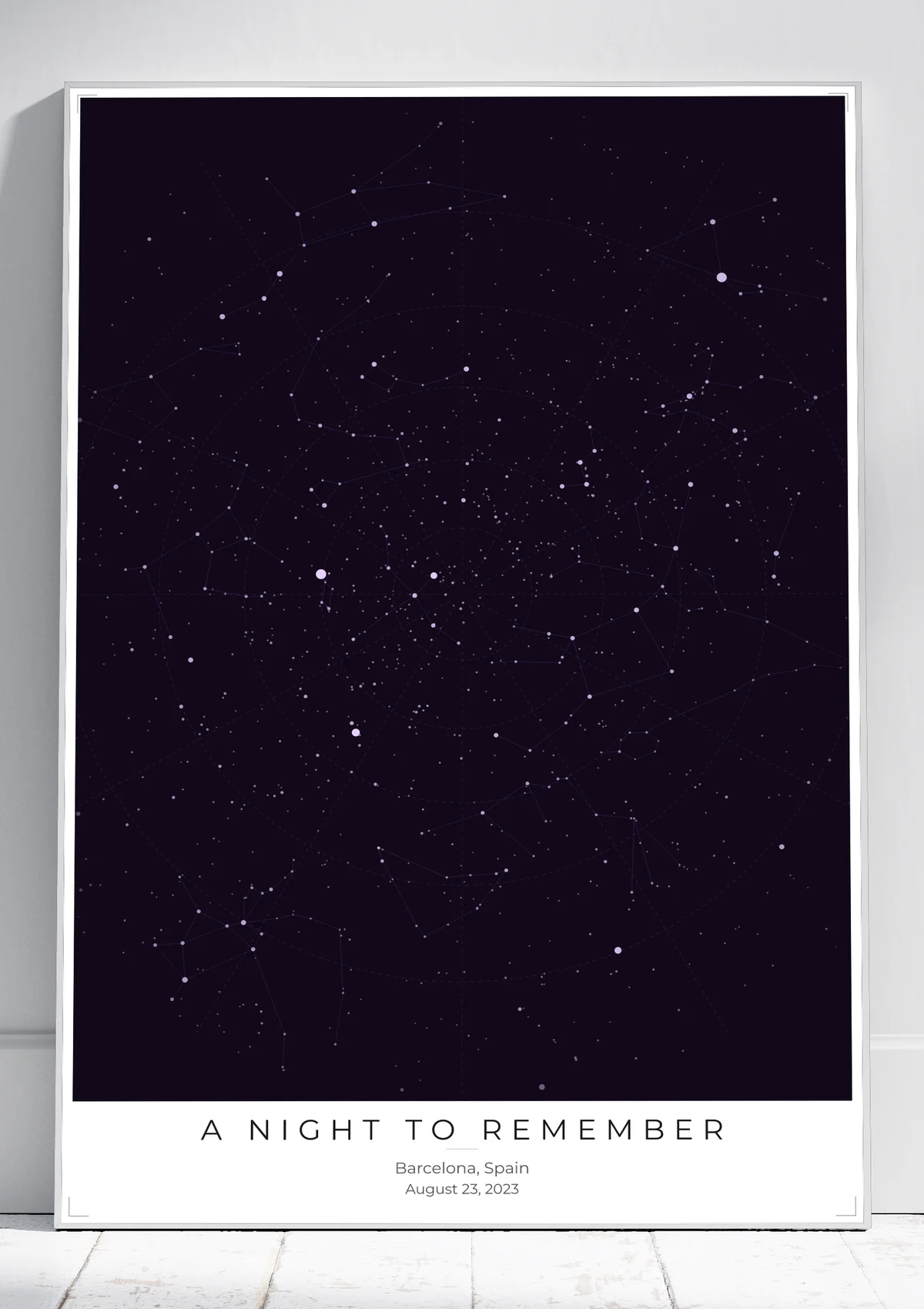 Violet Grid poster